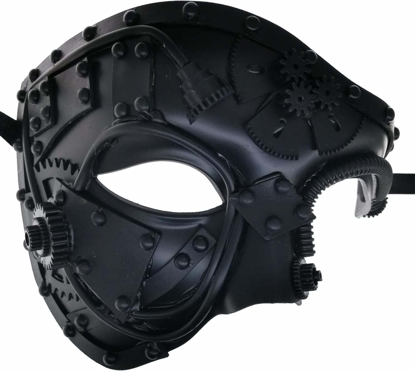 Ubauta Steampunk Metal Cyborg Venetian Mask, Masquerade Mask For Halloween Costume Party/Phantom Of The Opera/Mardi Gras Ball - Premium Masks from Concordia Style Boutique - Just $24.68! Shop now at Concordia Style Boutique