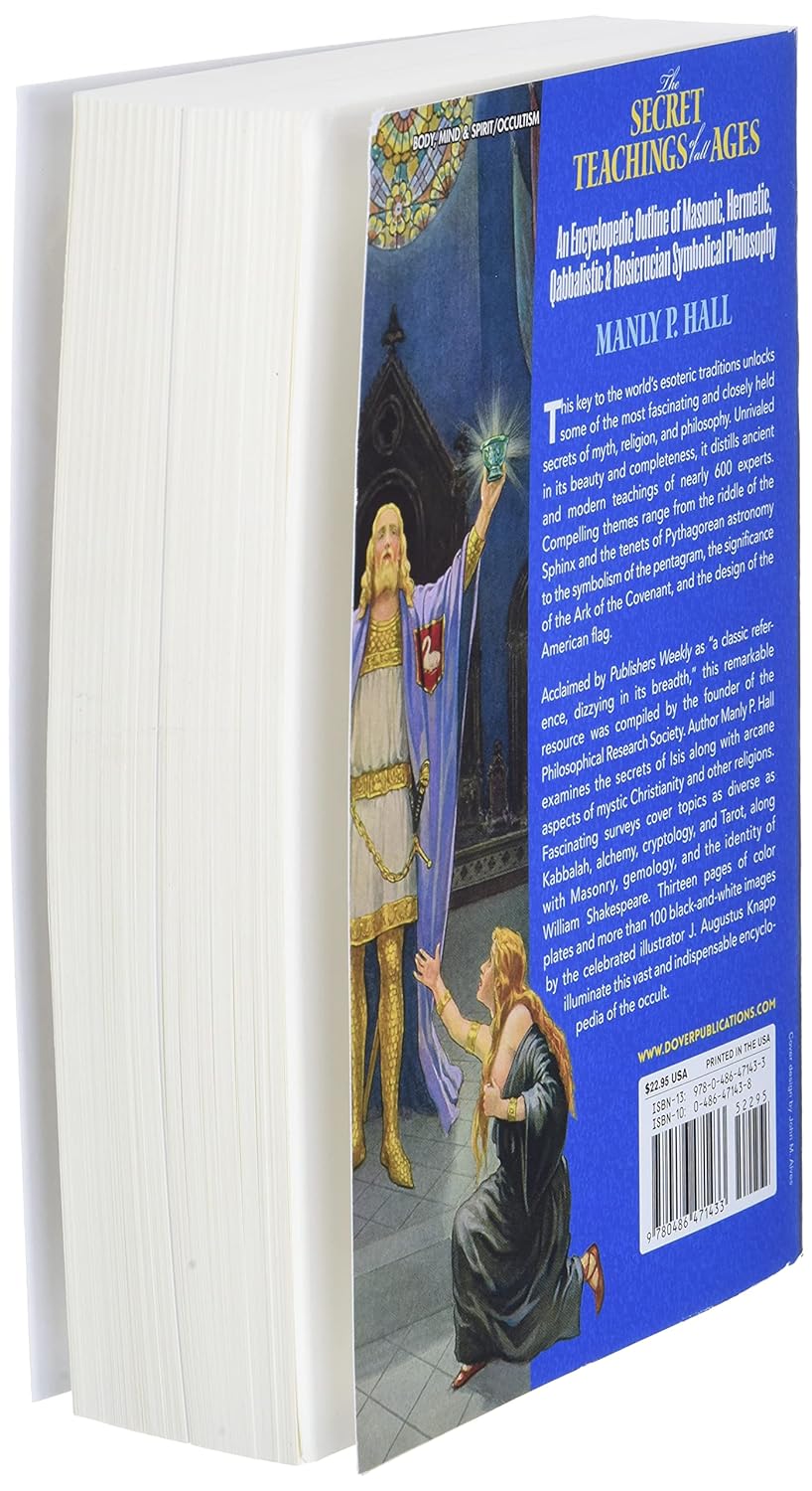 The Secret Teachings of All Ages: An Encyclopedic Outline of Masonic, Hermetic, Qabbalistic and Rosicrucian Symbolical Philosophy (Dover Occult) - Premium book from Concordia Style Boutique - Just $35.93! Shop now at Concordia Style Boutique
