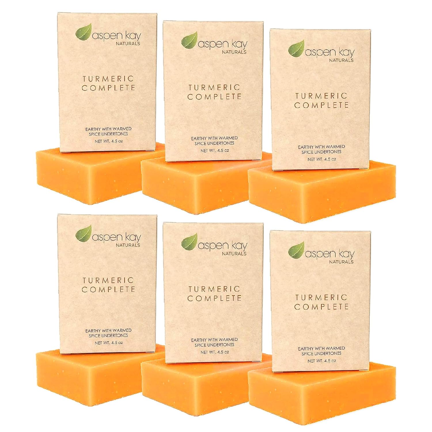 Turmeric Soap Bar for Body & Face - Made with Natural and Organic Ingredients. Gentle Soap – For All Skin Types – Made in USA 4.5oz Bar - Premium  from Concordia Style Boutique - Just $12.13! Shop now at Concordia Style Boutique
