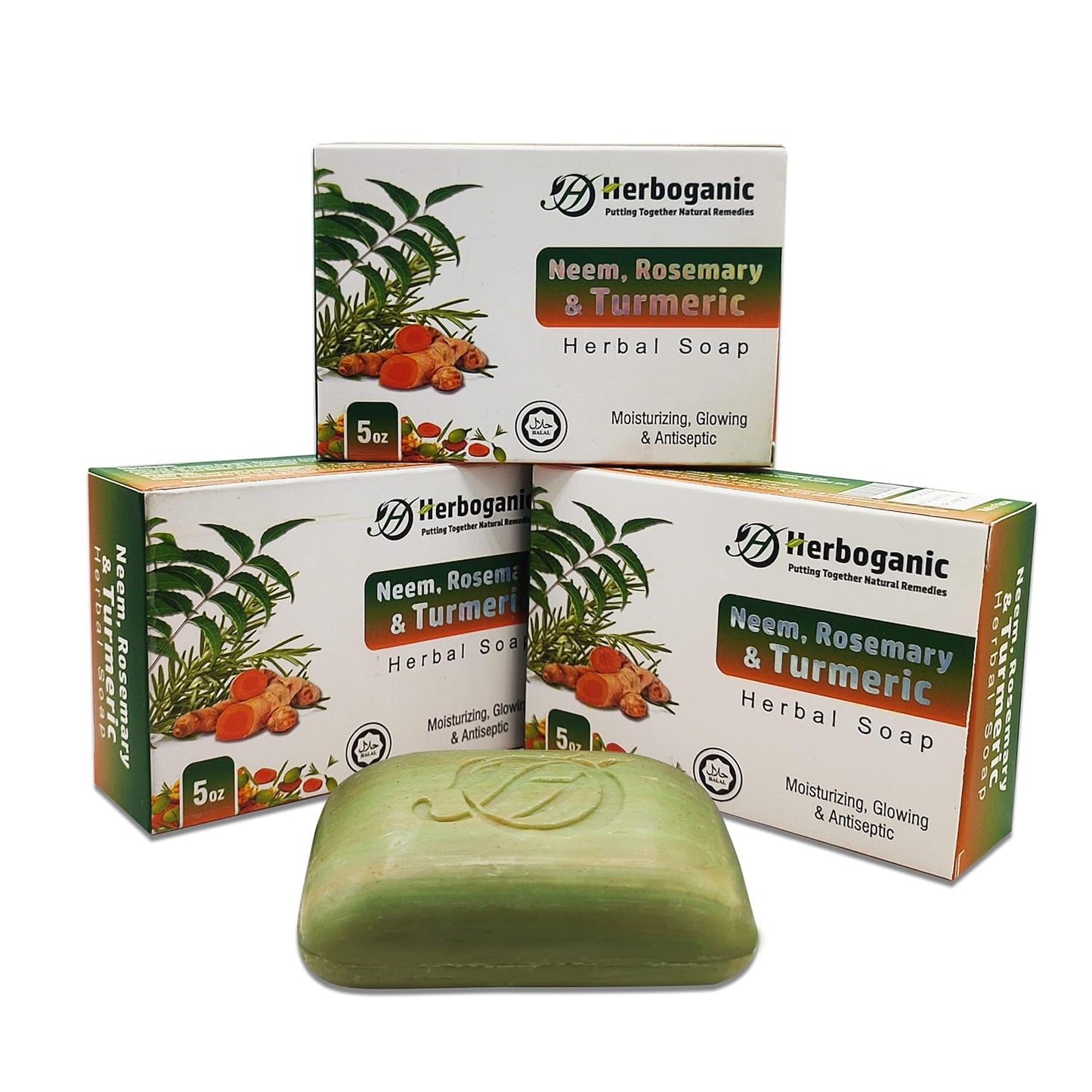 Turmeric Herbal Soap & a Lot More | For Cleansing & Moisturization | 5 Ounces Large Bar ((Pack of 1) - Premium soap from Concordia Style Boutique - Just $9.89! Shop now at Concordia Style Boutique