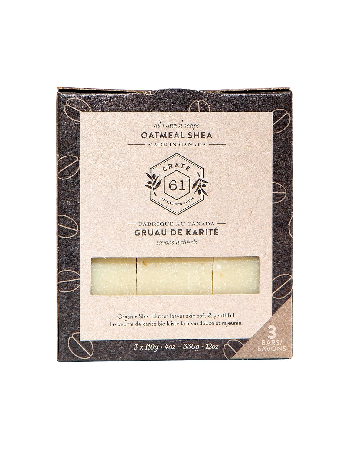 Crate 61, Handmade Vegan Natural Bar Soap - Cold Pressed For Face And Body, With Premium Essential Oils, Eucalyptus & Peppermint For Men And Women 3 Pack (Eucamint) - Premium Handmade Vegan Natural Bar Soap from Concordia Style Boutique - Just $11.05! Shop now at Concordia Style Boutique