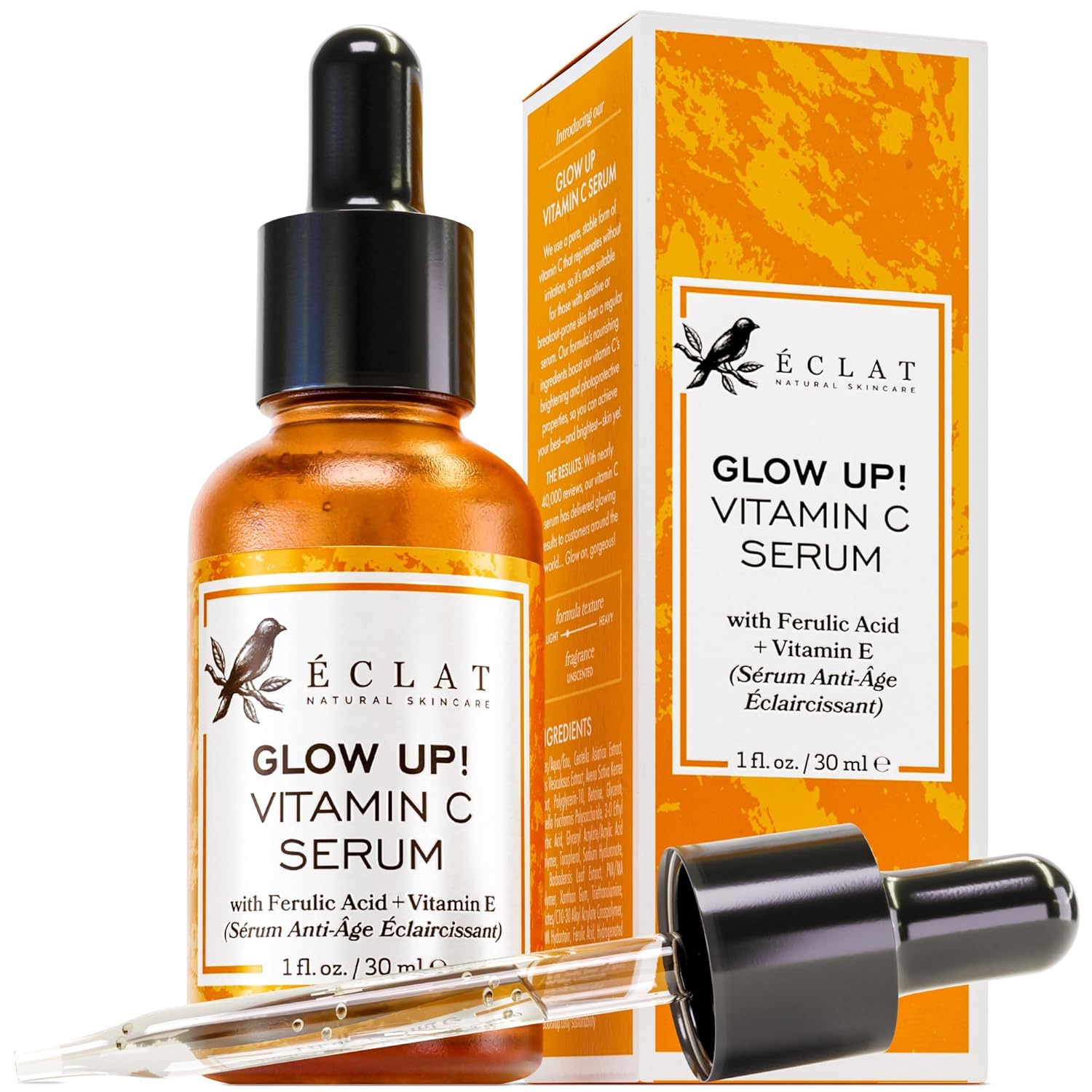 Vitamin C Face Serum - Hyaluronic Acid, Ferulic Acid, & Vit E - Anti Aging Facial Brightening Serum for Skin Care - Timeless Pure Vitamin C Serum for Face, Vit C Serum Oil - Premium Serums from Concordia Style Boutique - Just $15.08! Shop now at Concordia Style Boutique