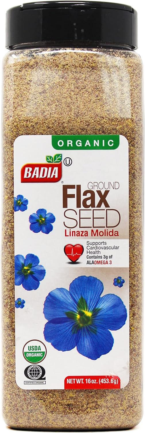 Badia Organic Flax Seed, Ground, 16-Ounce - Premium Flax Seed from Concordia Style Boutique - Just $5.90! Shop now at Concordia Style Boutique