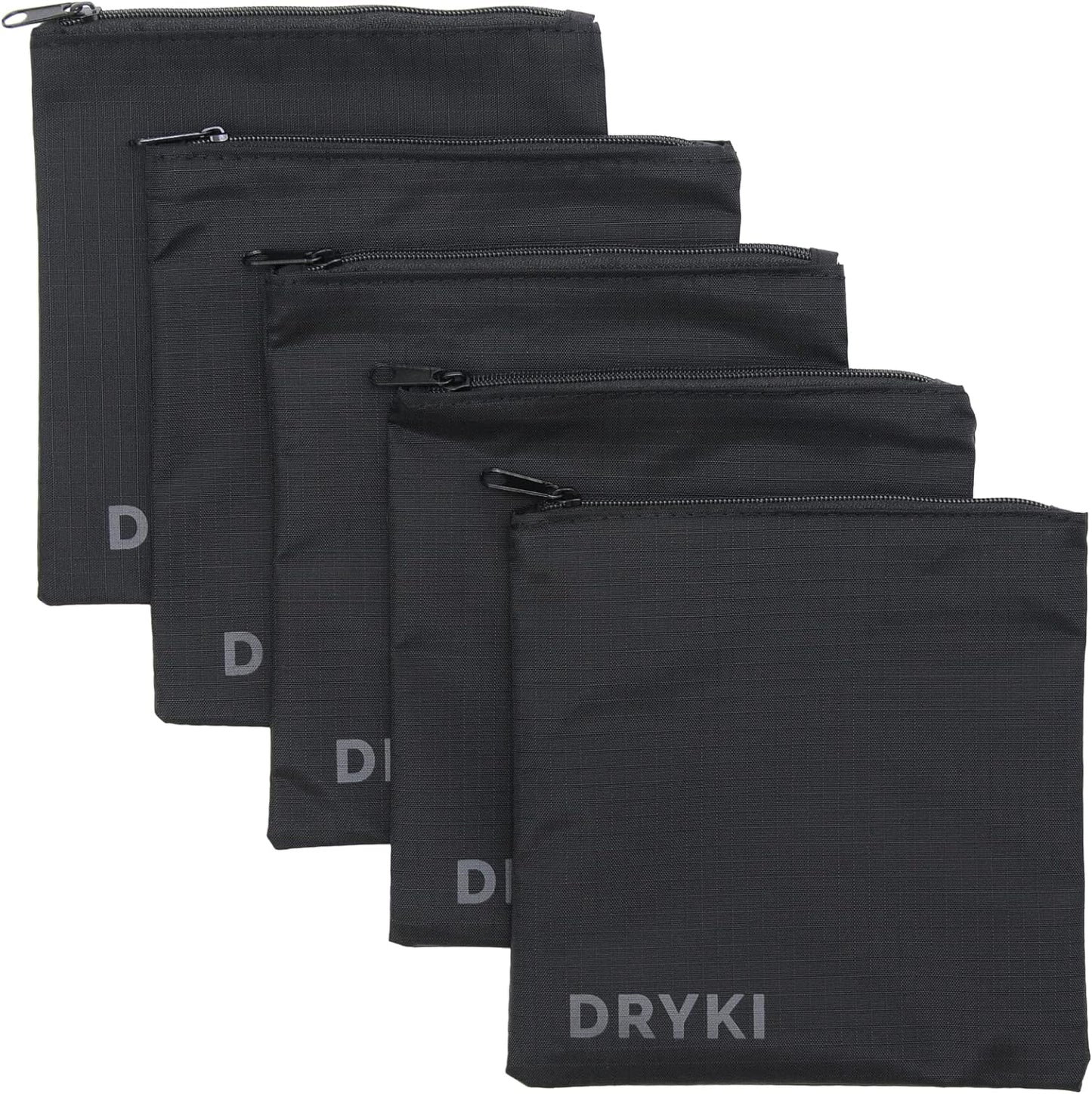 DRYKI - Sweat Absorbing Handkerchiefs - The Original Sport Microfiber Hankies for Wicking Sweat from Hands, Face, Body (Classic Black, 5 Pack) - Premium handkerchief from Concordia Style Boutique - Just $20.22! Shop now at Concordia Style Boutique