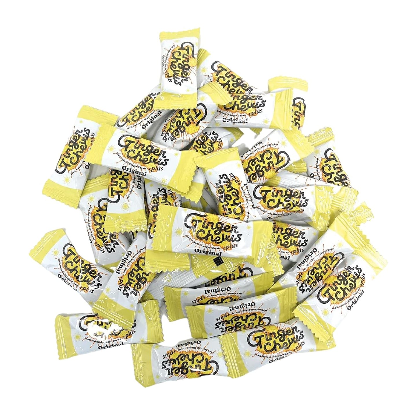 Fusion Select Original Ginger Chews - Sweet Soft Candied Delights From Indonesia - Promotes Relief From Morning Sickness, Upset Stomach - Made from Real Ginger Root, Non-GMO, Vegan Candy - Premium Ginger from Concordia Style Boutique - Just $13.98! Shop now at Concordia Style Boutique