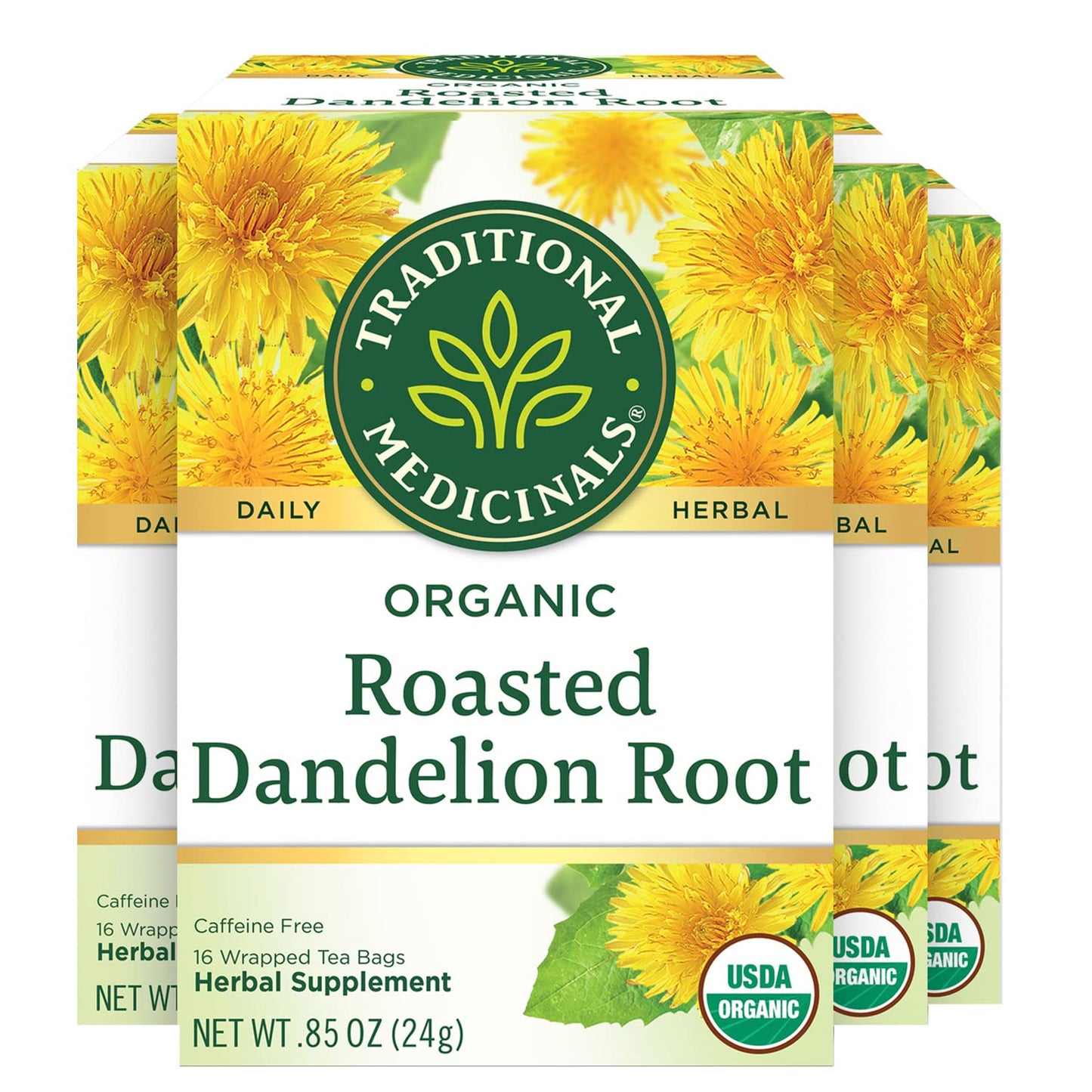 Traditional Medicinals Tea, Organic Dandelion Leaf & Root, Supports Kidney Function & Healthy Digestion, 16 Tea Bags - Premium tea from Concordia Style Boutique - Just $4.88! Shop now at Concordia Style Boutique