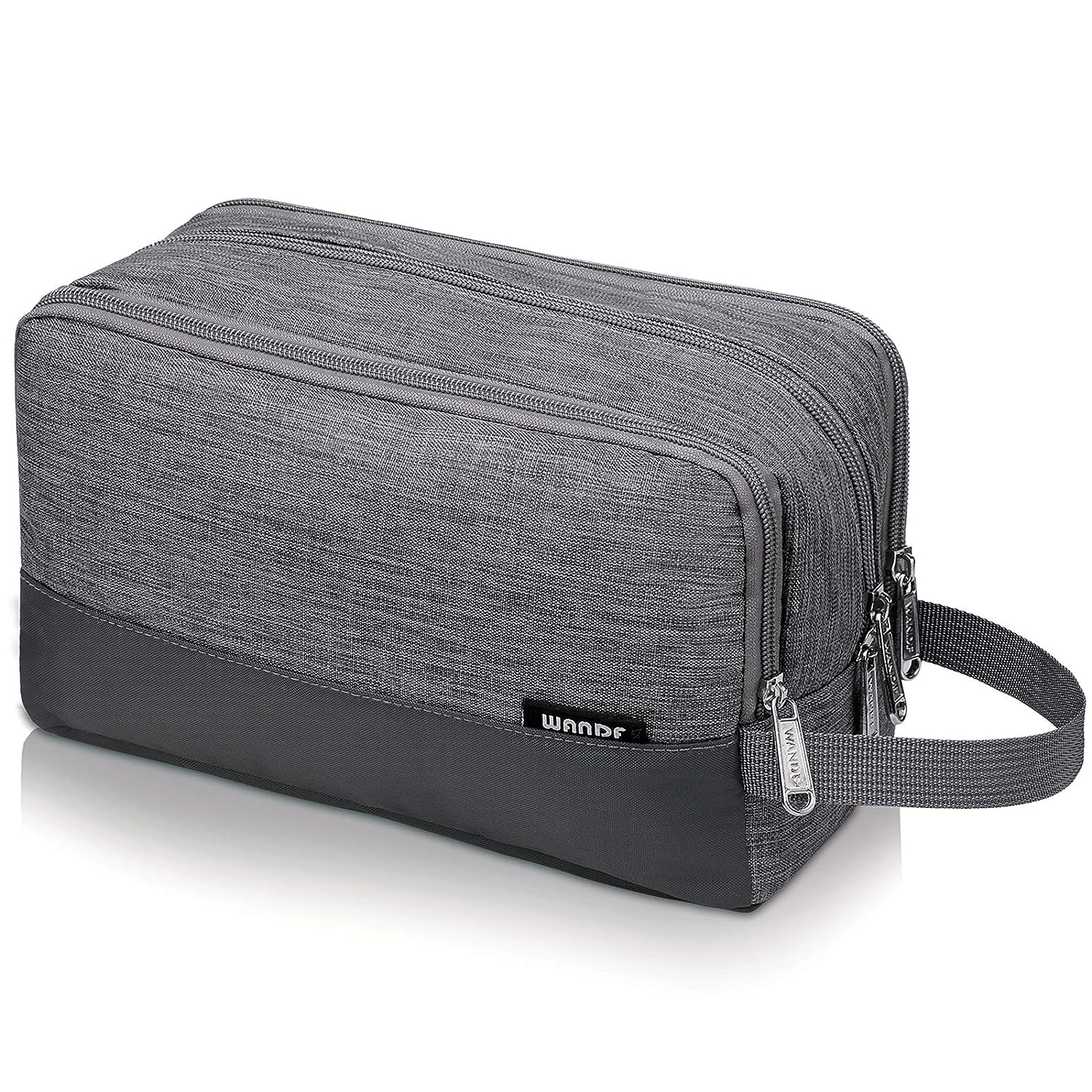 Toiletry Bag for Men Hanging Dopp Kit Water Resistant Shaving Bag Small Toiletry Bag for Traveling (Denim Grey) - Premium Travel Toiletry Bag from Concordia Style Boutique - Just $21.53! Shop now at Concordia Style Boutique