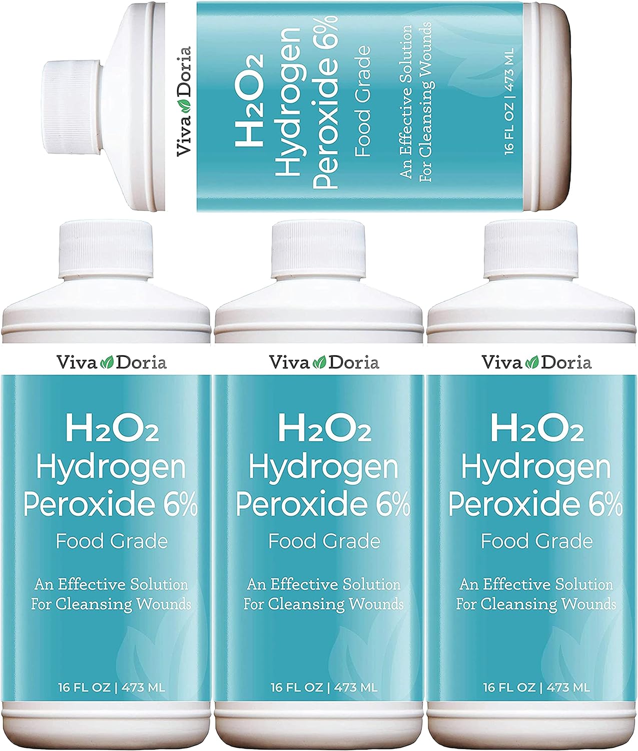 Viva Doria Hydrogen Peroxide 6 Percent, 20 Volume, Food Grade, 16 Fluid Ounce - Premium Hydrogen Peroxide from Concordia Style Boutique - Just $25.34! Shop now at Concordia Style Boutique