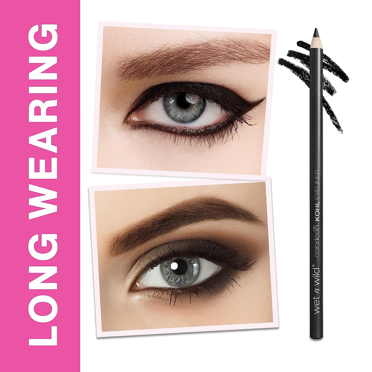 Wet n Wild Color Icon Kohl Eyeliner Pencil- Baby's Got Black - Premium Eyeliner from Concordia Style Boutique - Just $2.50! Shop now at Concordia Style Boutique