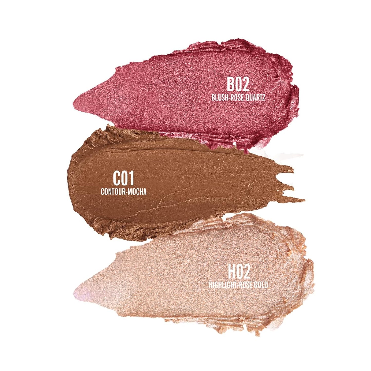 Multi Stick Trio Face Makeup, Cream Blush Stick for Cheeks & Lips, Contour Stick & Highlighter Makeup Sticks for All Skin - Premium Blush from Concordia Style Boutique - Just $21.07! Shop now at Concordia Style Boutique
