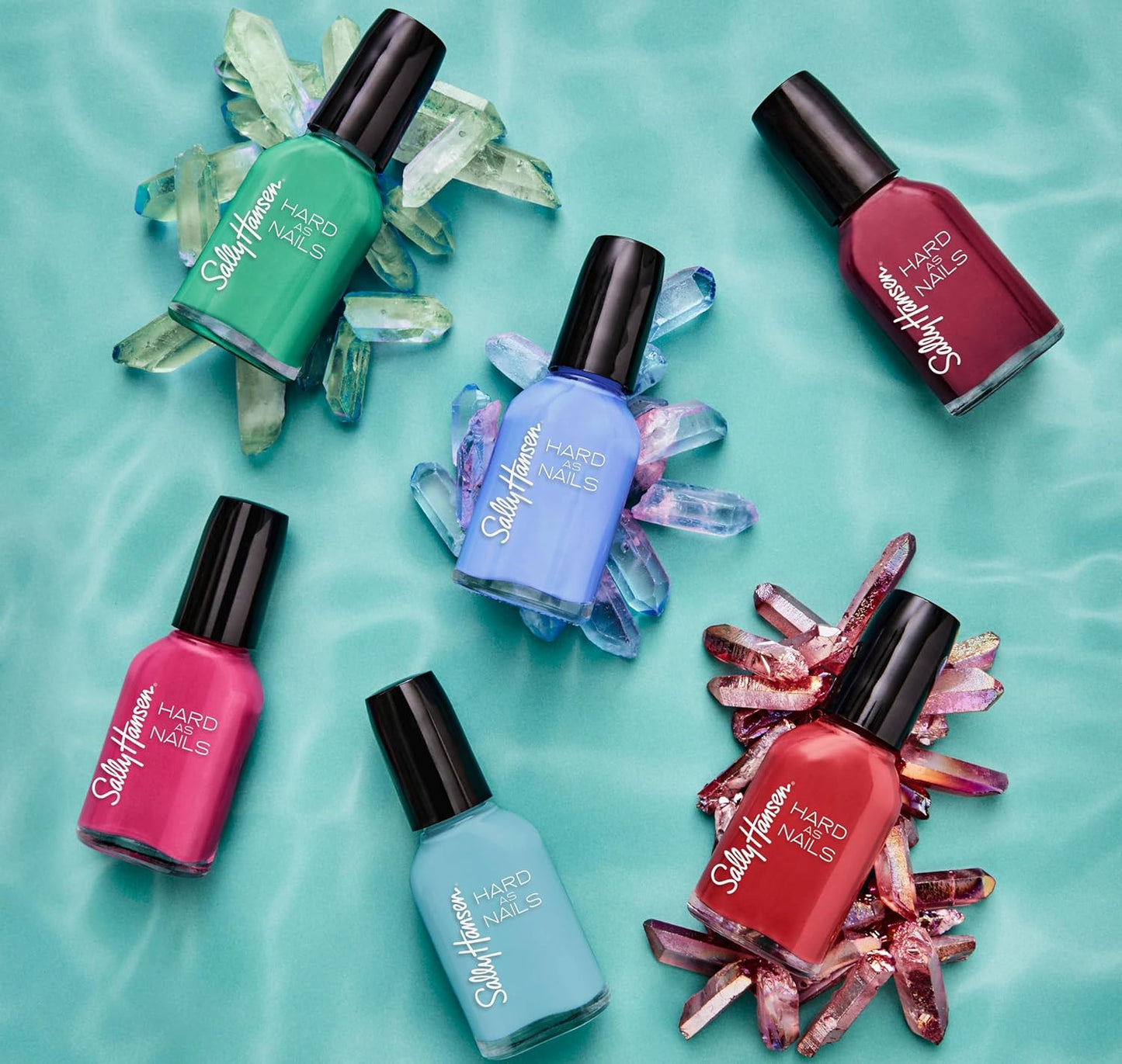 Sally Hansen - Hard as Nails Color - Iridescent Sea - Strong-her - 0.45 fl oz - Premium nail polish from Concordia Style Boutique - Just $7.65! Shop now at Concordia Style Boutique