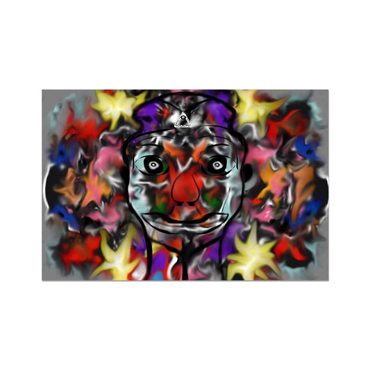 Tears of a Clown Rolled Eco Canvas - Premium Fine art from Prodigi - Just $8.32! Shop now at Concordia Style Boutique