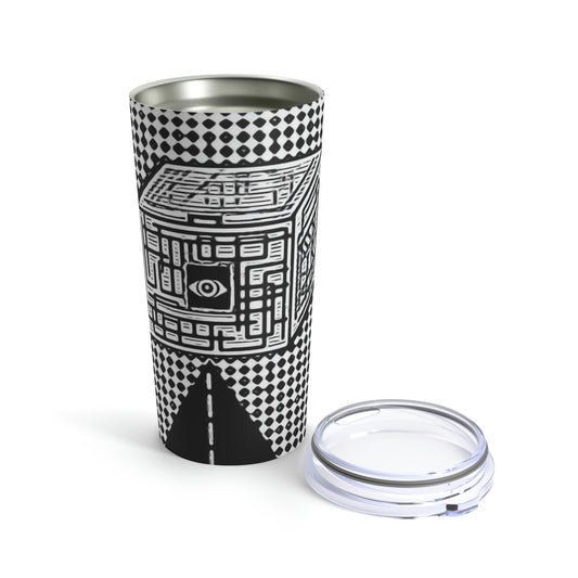 Life Is A Cube -Tumbler 20oz - Premium Mug from Concordia Style Boutique - Just $34.60! Shop now at Concordia Style Boutique