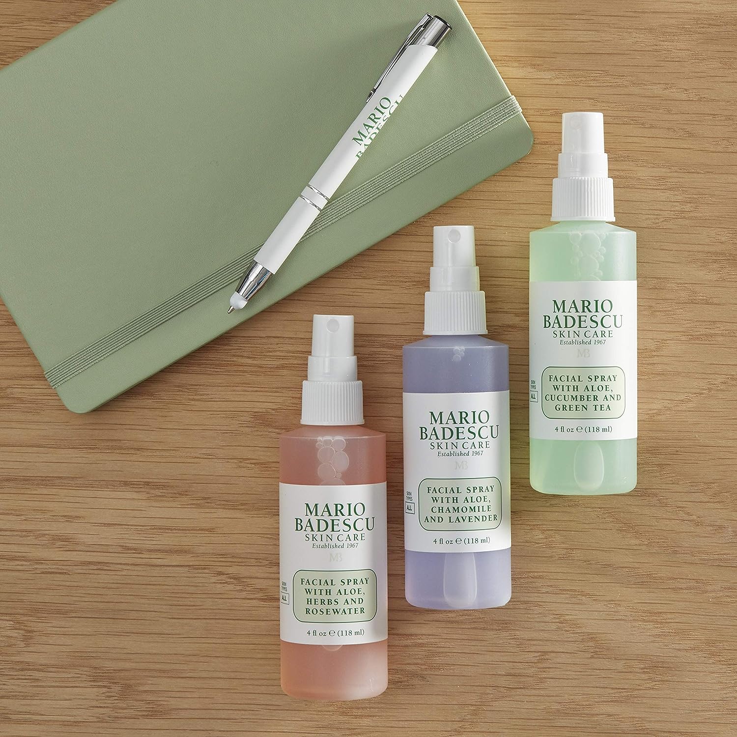 Mario Badescu Facial Spray Collection with Rose Water, Cucumber, Lavender and Orange Blossom, Multi-Purpose Cooling and Hydrating Face Mist for All Skin Types, Dewy Finish - Premium Face Mists from Concordia Style Boutique - Just $33.33! Shop now at Concordia Style Boutique