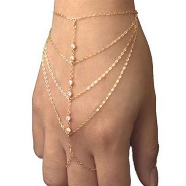 Tassel Hand Chain Bracelet - Premium Tassel Hand Chain Bracelet from Concordia Style Boutique - Just $9.75! Shop now at Concordia Style Boutique