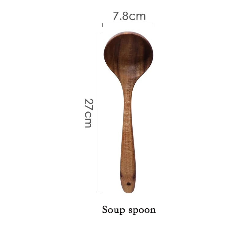 Natural Wood Tableware