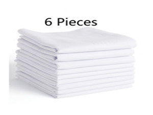 Scotamalone Men's Handkerchiefs 100% Soft Cotton White Hankie Hankerchieves - Premium Men's Handkerchief from Concordia Style Boutique - Just $12.12! Shop now at Concordia Style Boutique