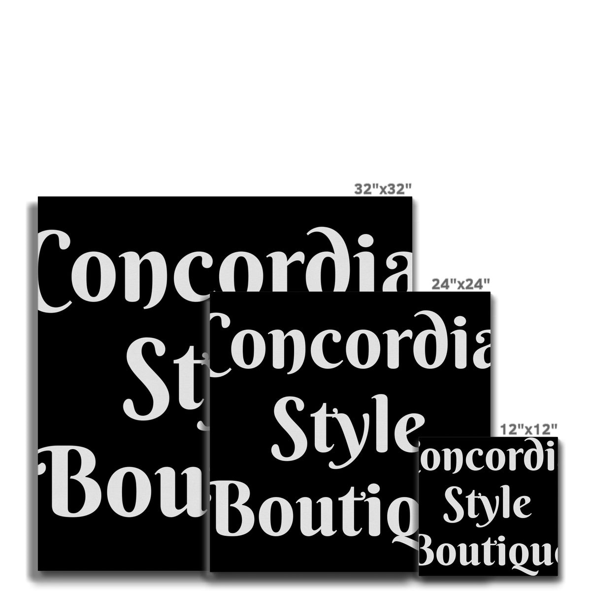 Concordia Style Boutique Canvas