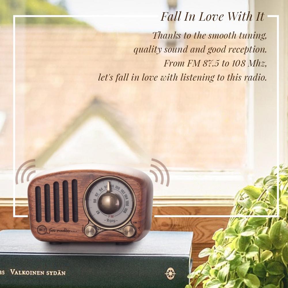 Classical retro radio receiver portable - Premium  from Concordia Style Boutique - Just $53.07! Shop now at Concordia Style Boutique