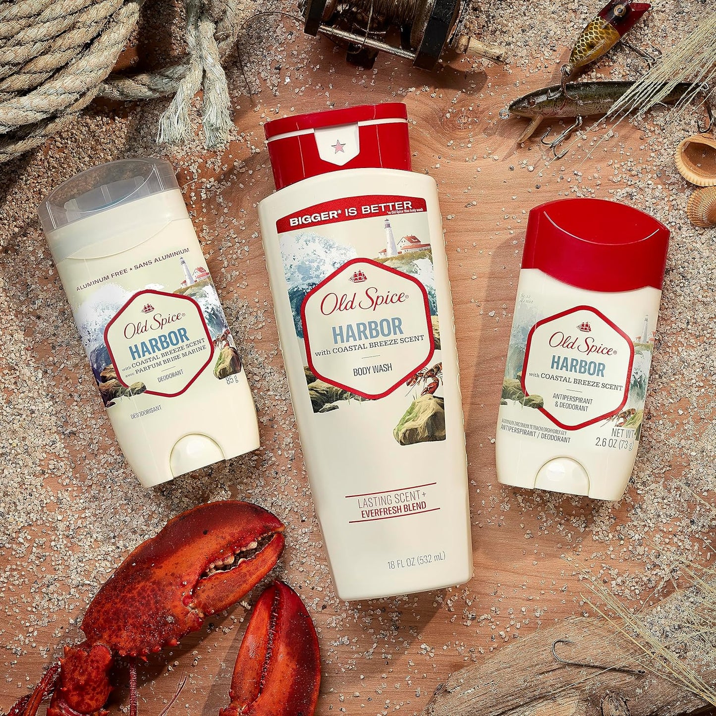 Old Spice Antiperspirant Deodorant for Men, Harbor Scent, 48 Hr Odor Protection, 2.6 oz (Pack of 3) - Premium  from Concordia Style Boutique - Just $18.40! Shop now at Concordia Style Boutique