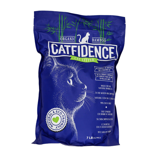 Catfidence Organic Bamboo Cat Litter (7 Lb.) Bag - Premium Cat Litter from Gralen Company - Just $29.43! Shop now at Concordia Style Boutique