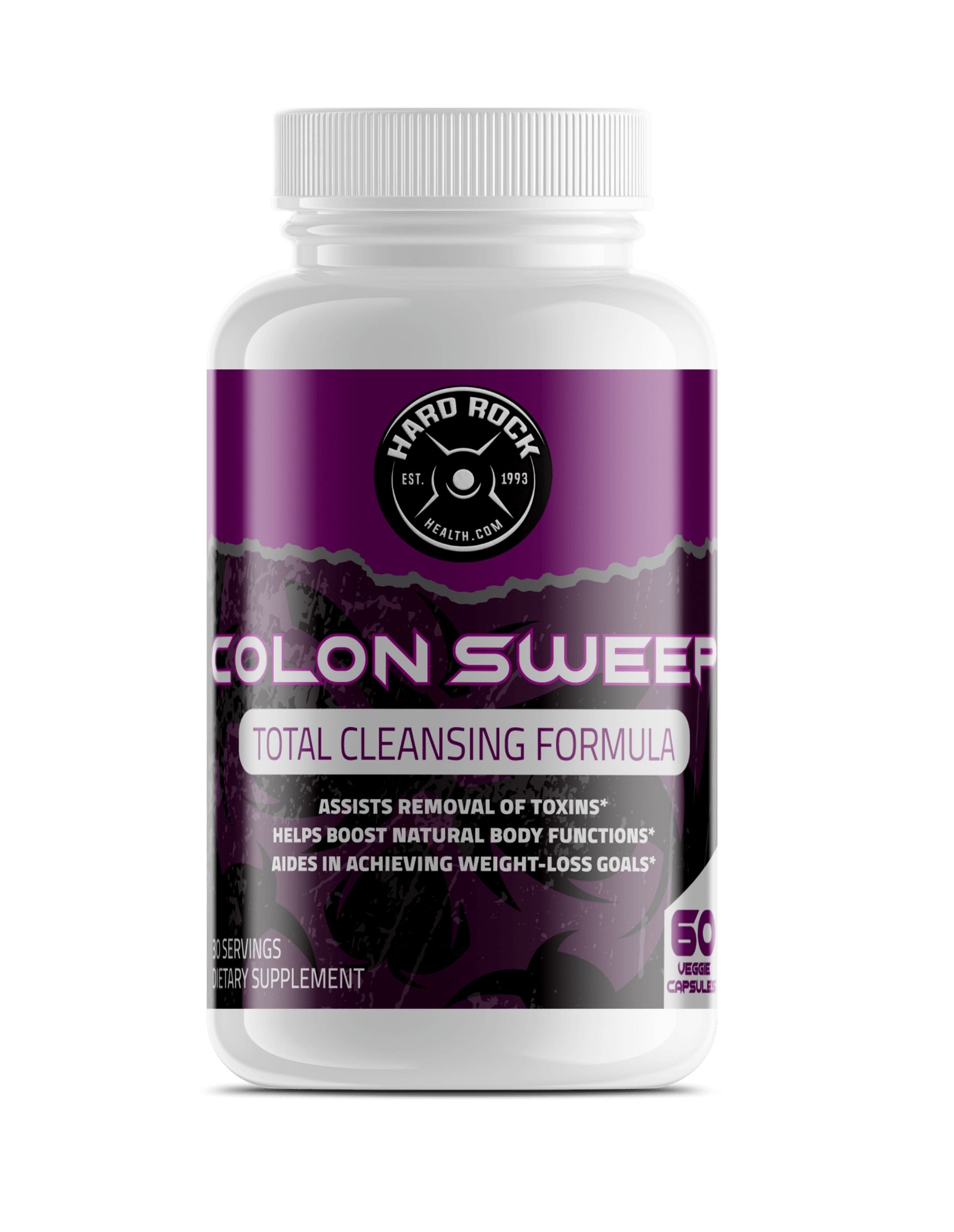Colon Sweep- Colon Cleanse And Body Detox (60 capsules) - Premium Supplements from HardRockHealth - Just $24.23! Shop now at Concordia Style Boutique