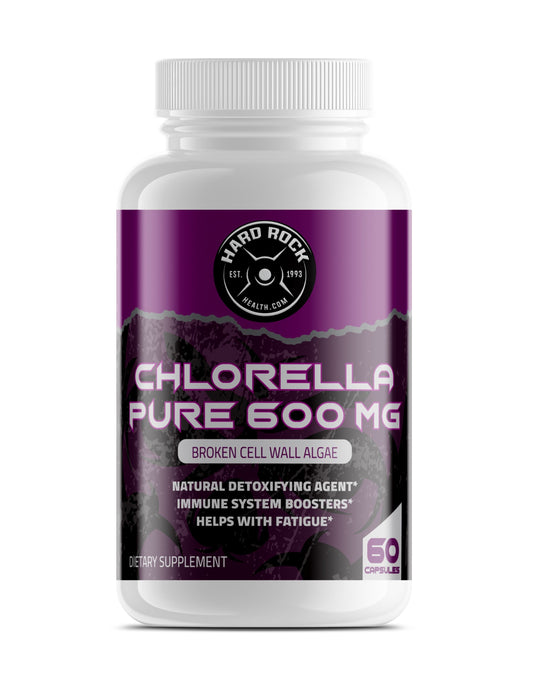 Organic Chlorella Pure Powder 600mg - Premium Supplement from HardRockHealth - Just $24.23! Shop now at Concordia Style Boutique