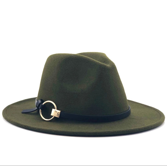 Wool Fedora Hat Hawkins Felt Cap Wide Brim Ladies Trilby Chapeu Feminino Hat Women Men Jazz Church Godfather Sombrero Caps - Premium hat from Concordia Style Boutique - Just $18.75! Shop now at Concordia Style Boutique