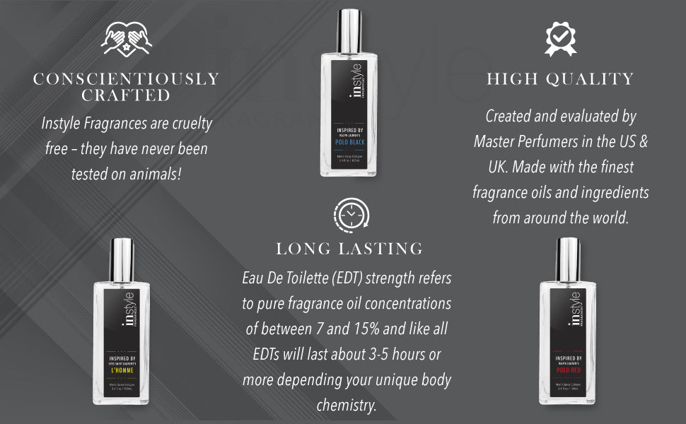 Instyle Fragrances - Eternity - Cologne for Men - Never Tested on Animals - 3.4 Fluid Ounces(Pack of 1) - Premium Cologne from Concordia Style Boutique - Just $27.11! Shop now at Concordia Style Boutique