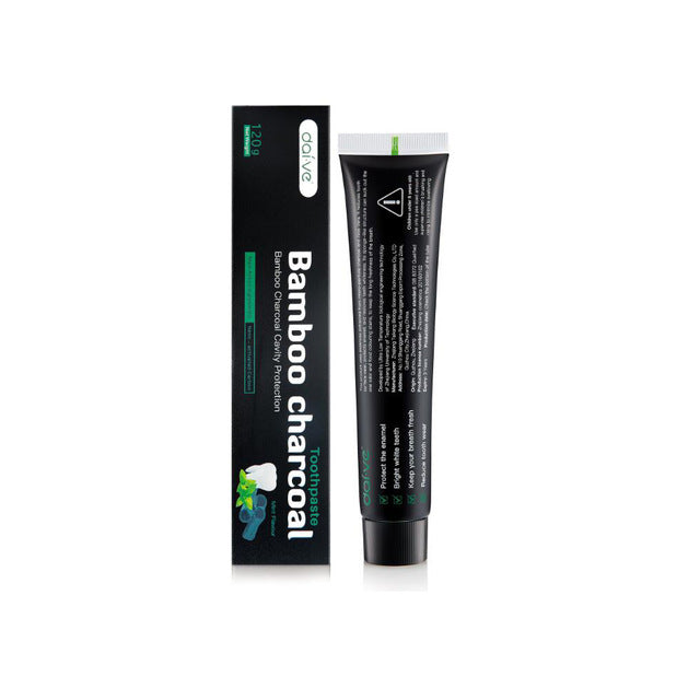 120g Natural Black Bamboo Charcoal Toothpaste Organic Food Grade Activated Toothpastes Teeth Oral Care - Premium  from Consonance Store - Just $17.90! Shop now at Concordia Style Boutique