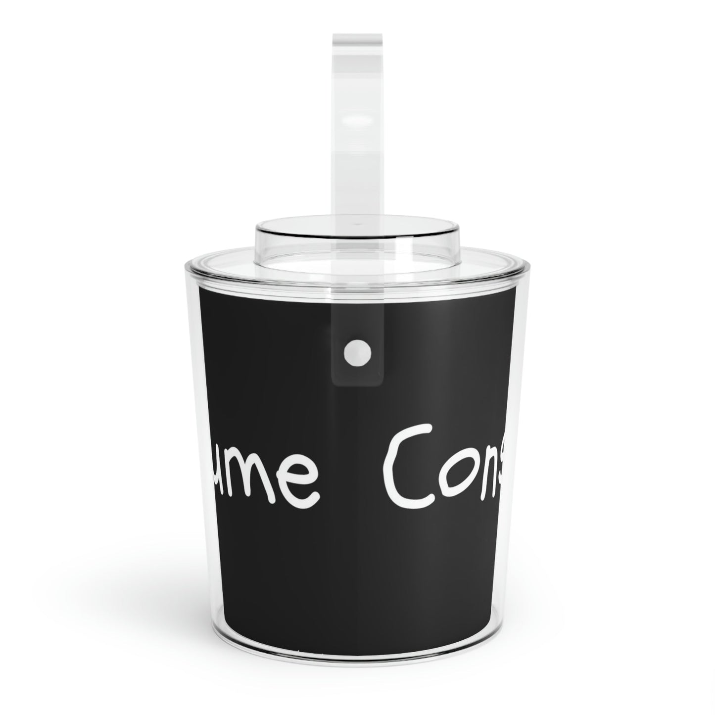 Consume - Ice Bucket with Tongs - Premium Ice Bucket with Tongs from Printify - Just $74.50! Shop now at Concordia Style Boutique