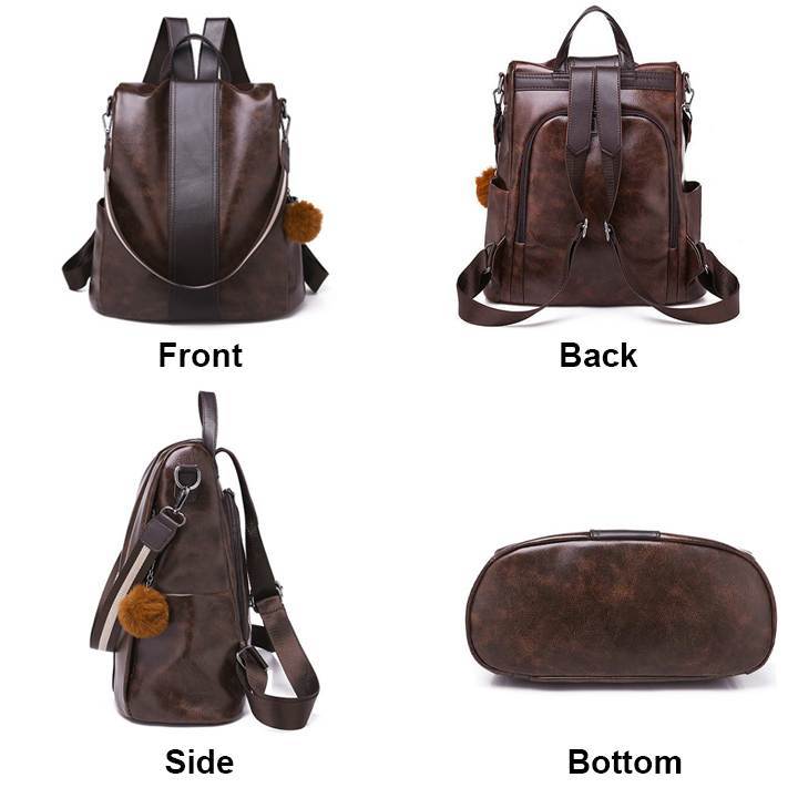 3-Way Leather Backpack- 2019 New Version - Premium  from Concordia Style Boutique - Just $24.87! Shop now at Concordia Style Boutique