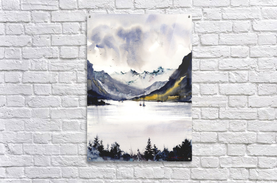 Mountain Lake 3 - Premium artwork from Concordia Style - Just $68! Shop now at Concordia Style Boutique