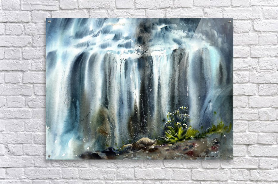 Tropical waterfall - Premium artwork from Concordia Style Boutique - Just $68! Shop now at Concordia Style Boutique