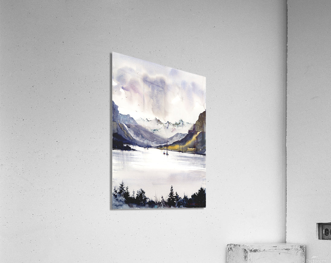 Mountain Lake 3 - Premium artwork from Concordia Style - Just $68! Shop now at Concordia Style Boutique