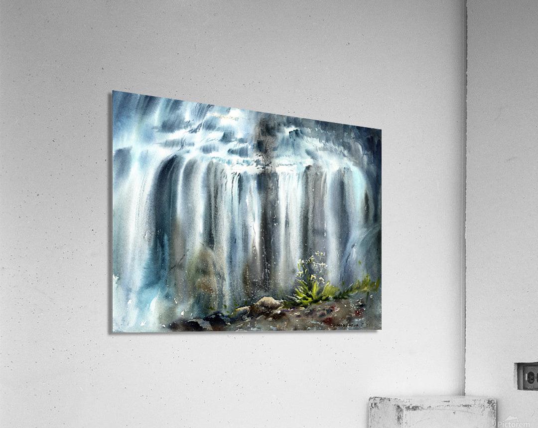 Tropical waterfall - Premium artwork from Concordia Style Boutique - Just $68! Shop now at Concordia Style Boutique