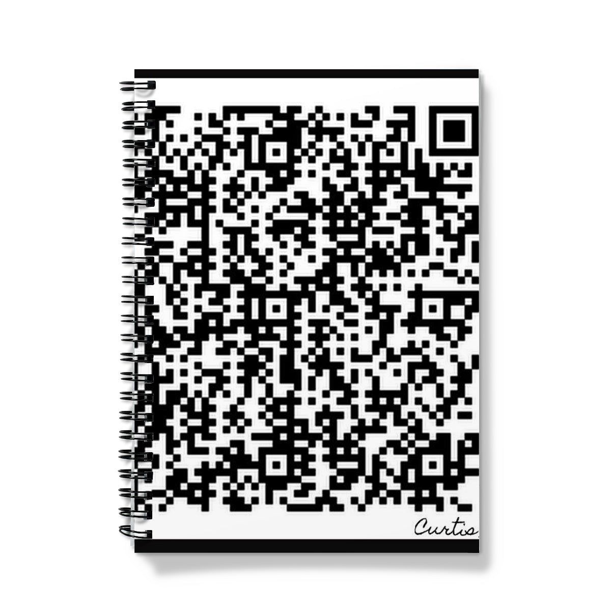 Scan Me Notebook - Premium Stationery from Prodigi - Just $6.66! Shop now at Concordia Style Boutique