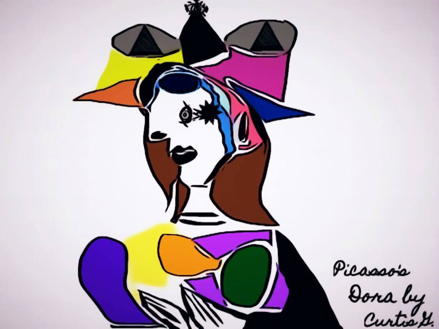 Picasso's Dora by Curtis G. - NFT