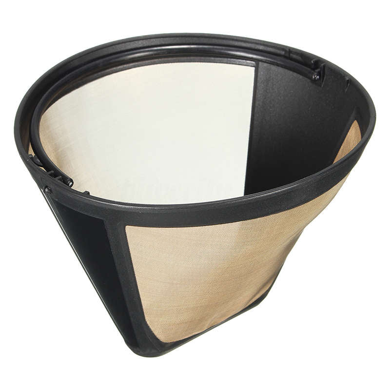 1PC Permanent Reusable #4 Cone Shape Coffee Filter Mesh Basket Stainless - Premium  from Consonance Store - Just $10.02! Shop now at Concordia Style Boutique