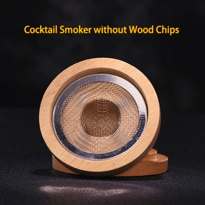 Cocktail Smoker with Wood Shavings