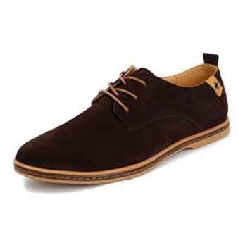 Suede Oxfords Men Leather Shoes - Premium Suede Oxfords Men Leather Shoes from Concordia Style Boutique - Just $24.19! Shop now at Concordia Style Boutique