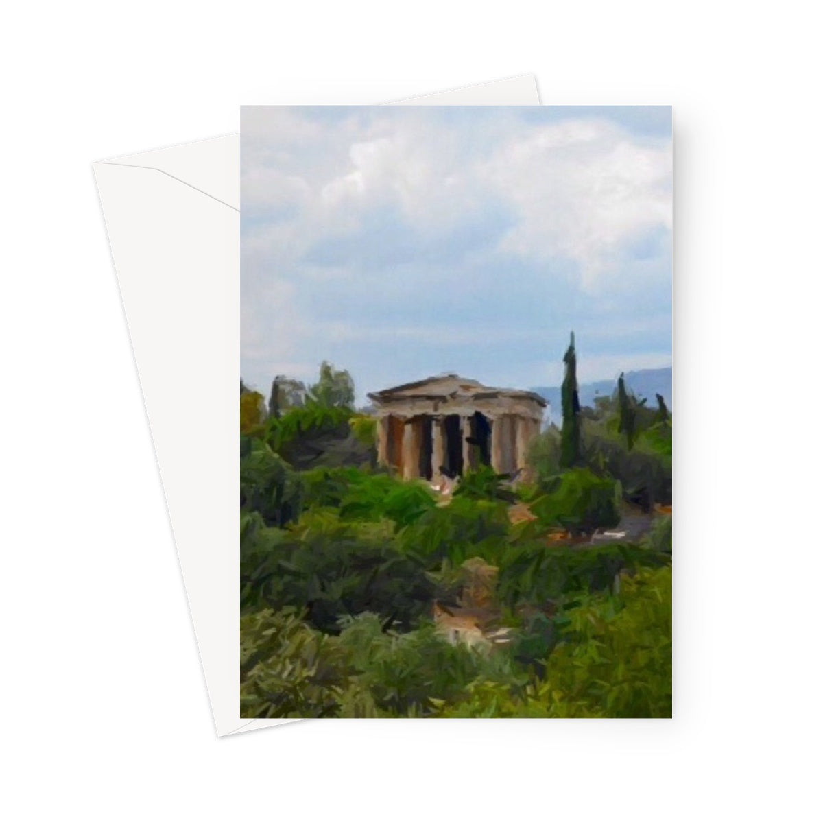 Athens Greeting Card