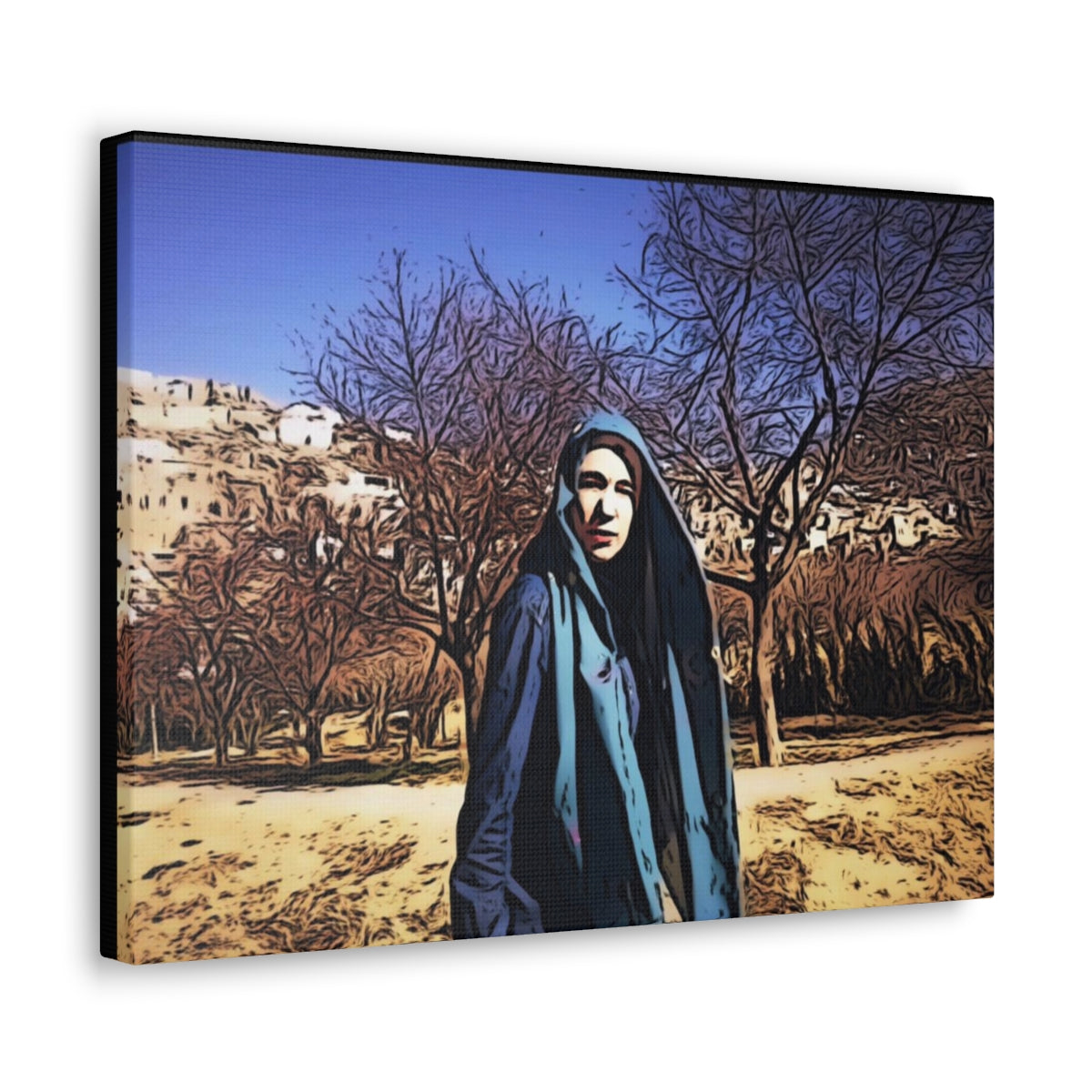 Linda in Kabul - Classic Canvas
