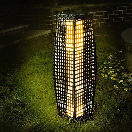 Outdoor Solar-Powered Floor Lamp - Premium Outdoor Solar-Powered Floor Lamp from MyDepot - Just $83.80! Shop now at Concordia Style Boutique