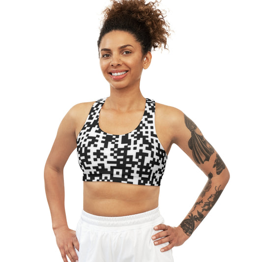 Seamless Sports Bra (AOP) - Premium All Over Prints from Concordia Style Boutique - Just $42.28! Shop now at Concordia Style Boutique