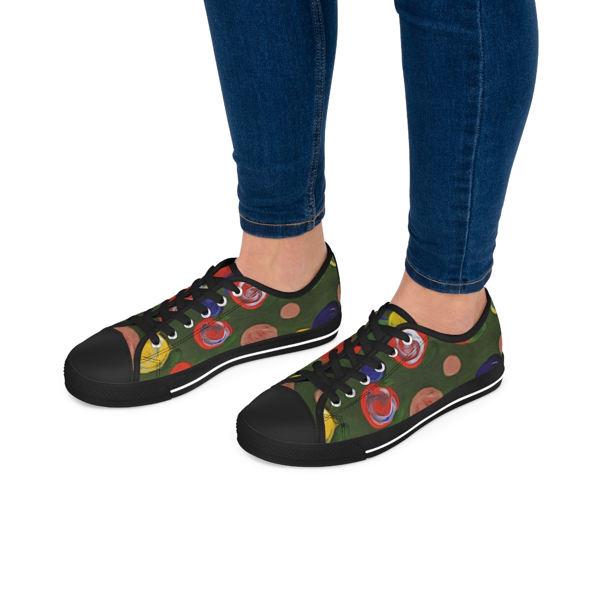 Women's Low Top Sneakers - Premium Shoes from Printify - Just $46.02! Shop now at Concordia Style Boutique