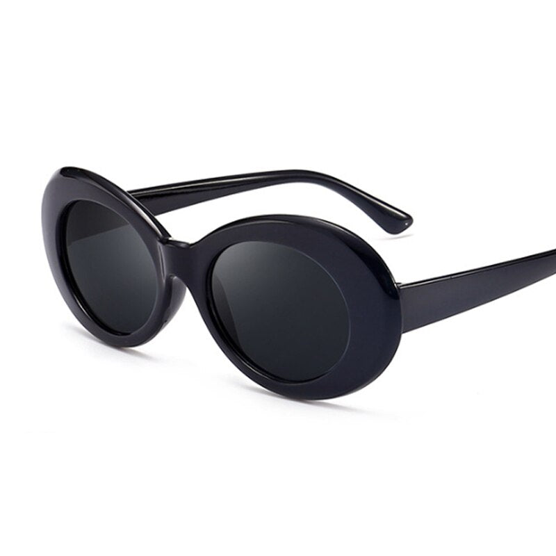 Kurt Cobain Retro Oval Sunglasses