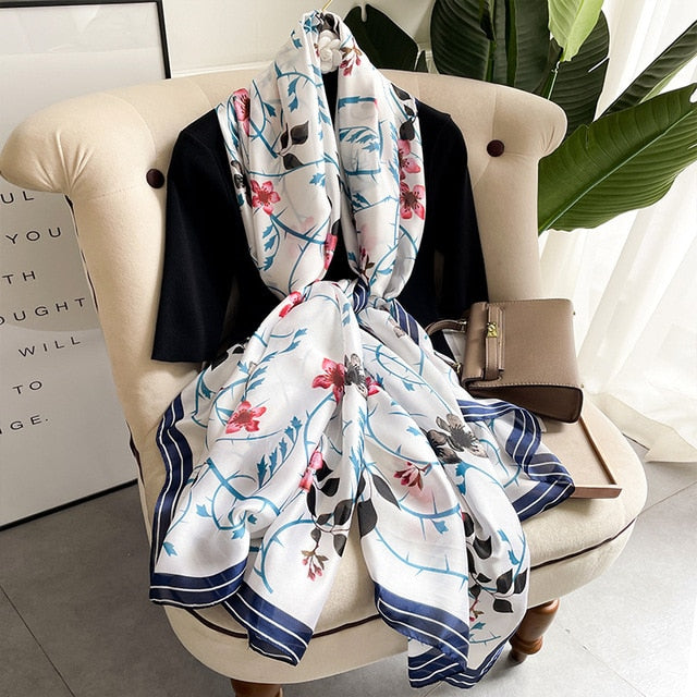 Luxury Silk Scarf - Premium Luxury Silk Scarf from Concordia Style Boutique - Just $16.42! Shop now at Concordia Style Boutique