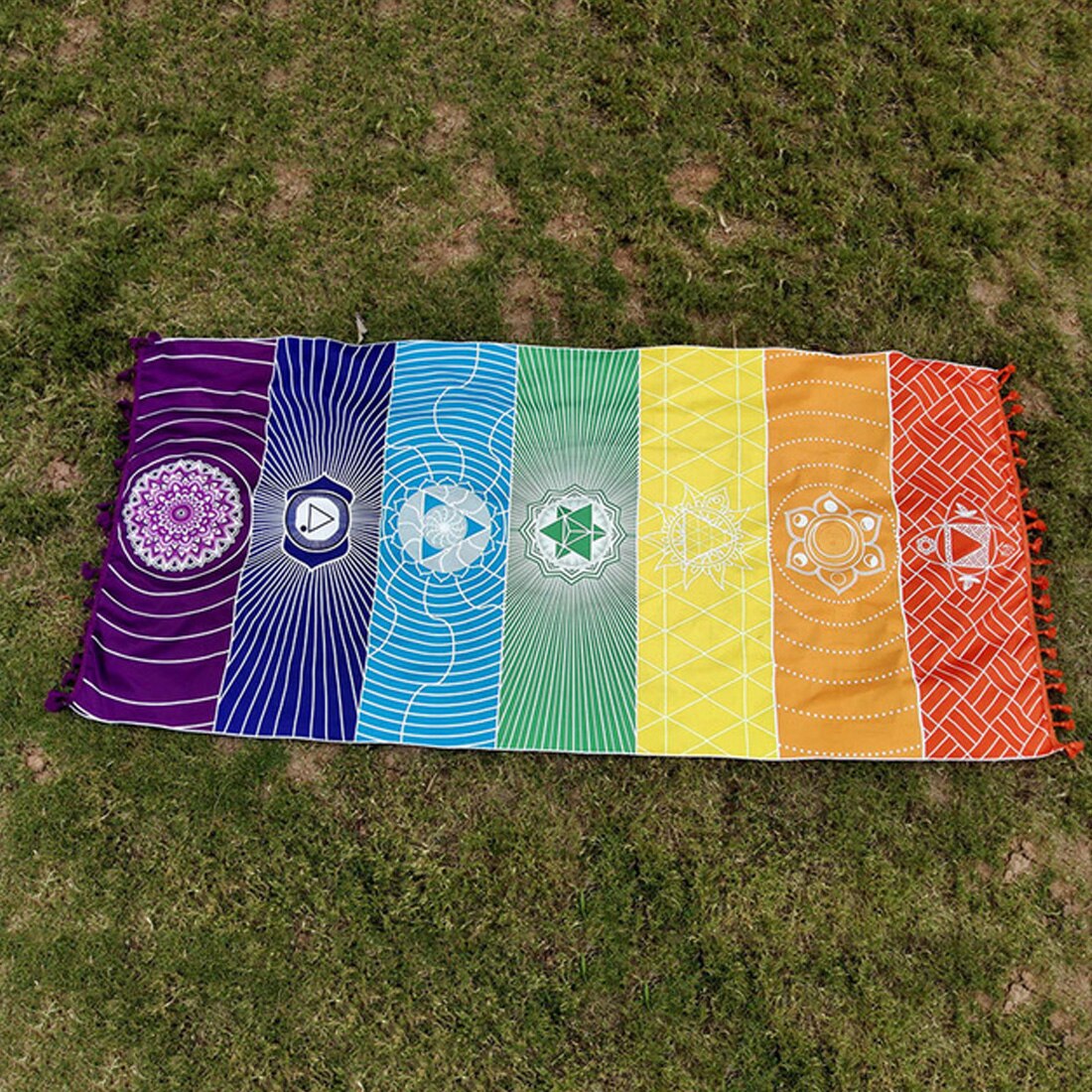 Polyester Bohemian Beach Yoga Mat - Premium Polyester Bohemian Beach Yoga Mat from Concordia Style Boutique - Just $5.21! Shop now at Concordia Style Boutique