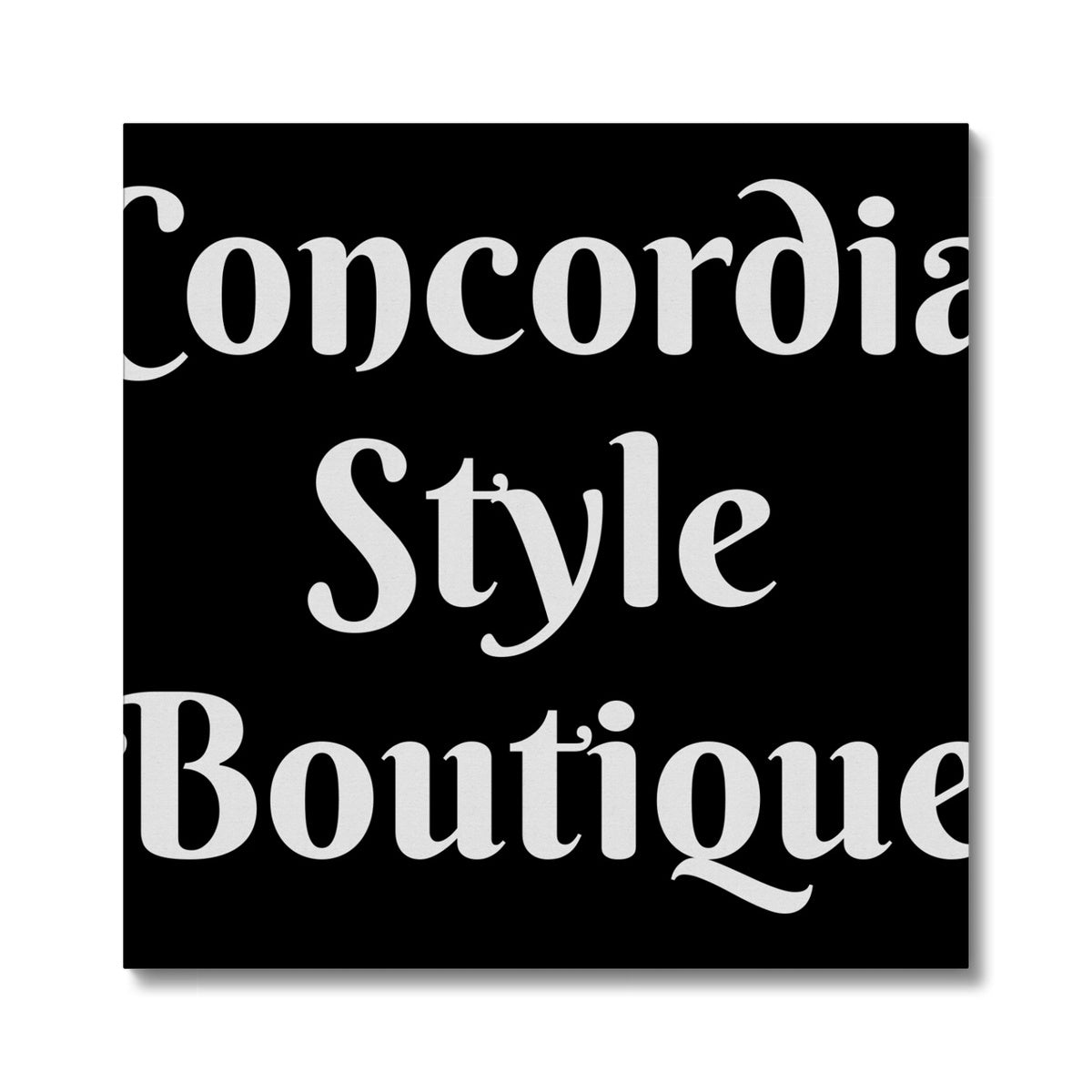 Concordia Style Boutique Canvas